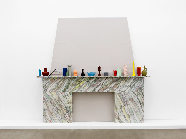 Laurent Dupont and Lucy McKenzie, ‘Fireplace & 19 Prague Objects’, 2015, Galerie Meyer Kainer