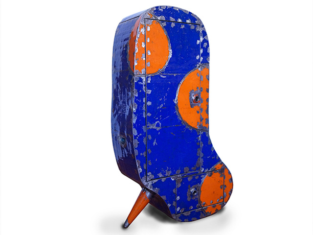 Hamed Ouattara, ‘Sabaly cabinet ’, 2019, Design/Decorative Art, Recycling of oil barrils' metal, Out of Africa Gallery