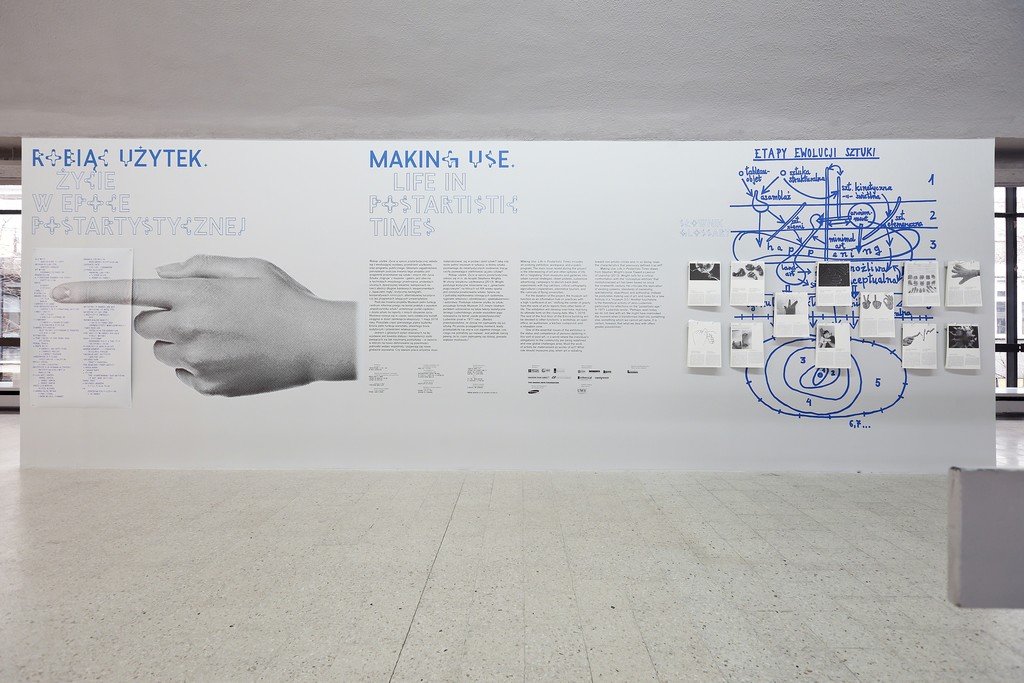 "Making Use: Life in Postartistic Times" exhibition view. Photo by Bartosz Stawiarski "Making Use: Life in Postartistic Times" exhibition view. Photo by Bartosz Stawiarski