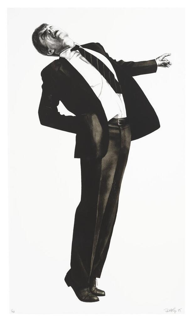 Robert Longo - Edmund, from Men in the Cities