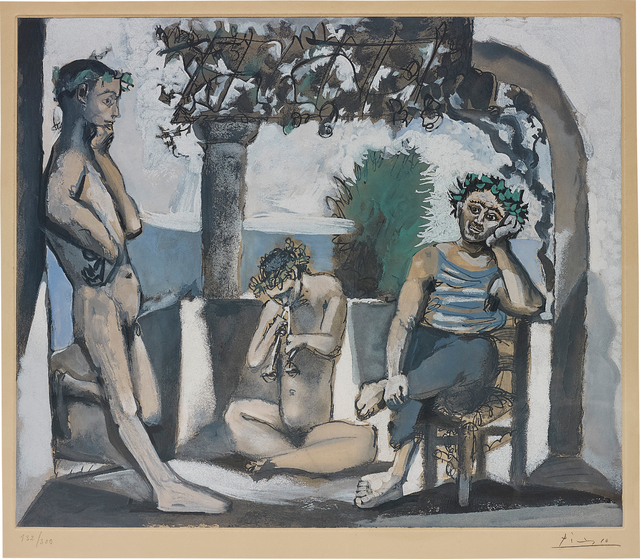 Pablo Picasso, ‘Bacchanale (faunes de l'été)’, ca. 1955, Phillips