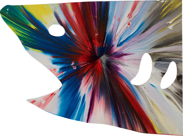 Damien Hirst, ‘Shark Spin Painting (Created at Damien Hirst Spin Workshop)’, 2009, Rago