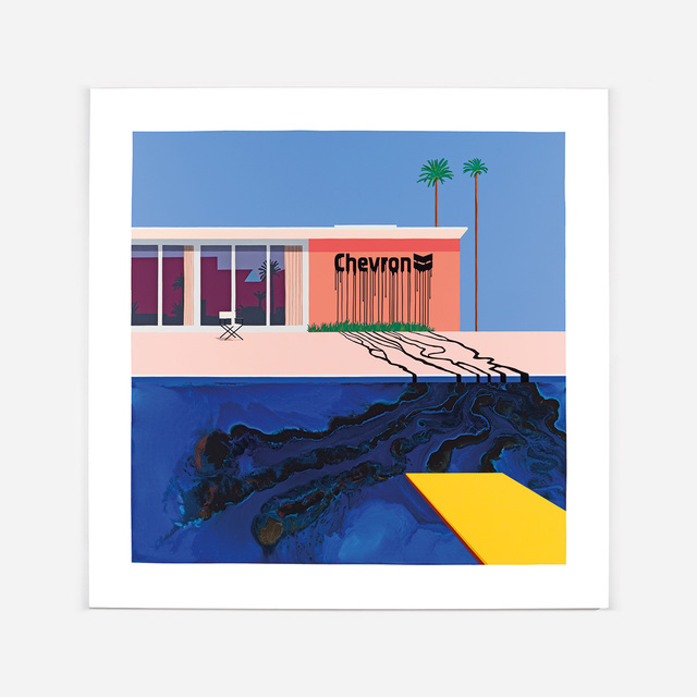 The Big Oil Splash Lazinc Artsy