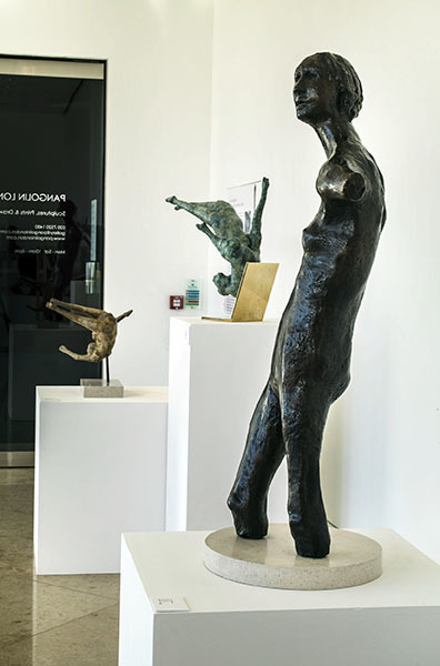 Ralph Brown, Vernal Figure (detail), 1957-6, Bronze, Edition of 6 in situ at Ralph Brown & the Figure in the Fifties and Sixties, Pangolin London, 2016 Ralph Brown, Vernal Figure (detail), 1957-6, Bronze, Edition of 6 in situ at Ralph Brown & the Figure in the Fifties and Sixties, Pangolin London, 2016