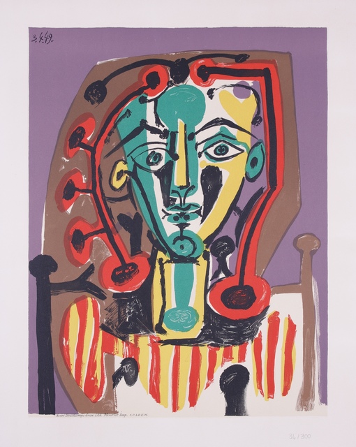 Pablo Picasso, ‘La Corsage rayé’, 1978, Van der Vorst- Art