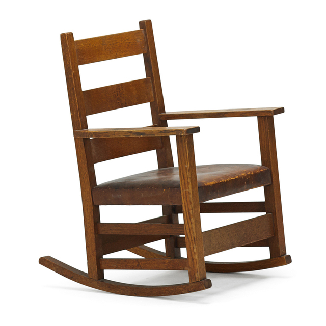 Gustav Stickley, ‘Child's Rocker, Eastwood, NY’, ca. 1912, Rago/Wright