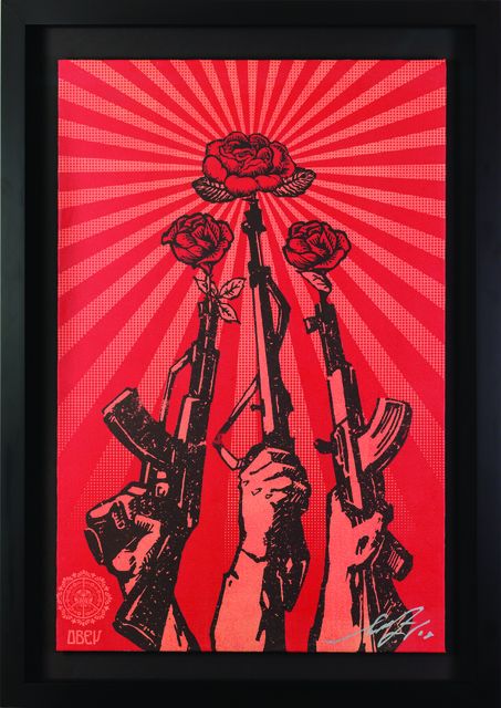 Shepard Fairey (OBEY), ‘Guns and Roses’, 2007, Rudolf Budja Gallery