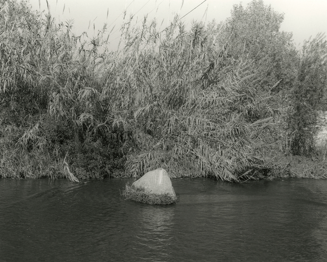 Mark Ruwedel, ‘LA River/Glendale Narrows #16’, 2015, Photography, Gelatin silver print dry-mounted to archival board, Gallery Luisotti