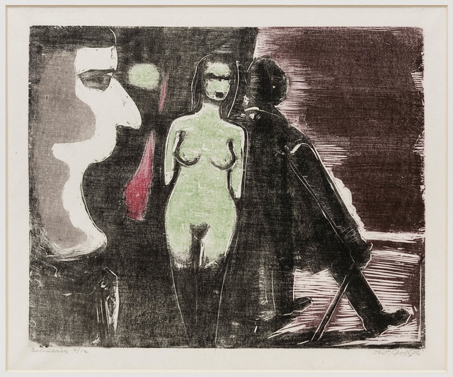 Oswaldo Goeldi, ‘Solitario’, ca. 1950, Bergamin & Gomide