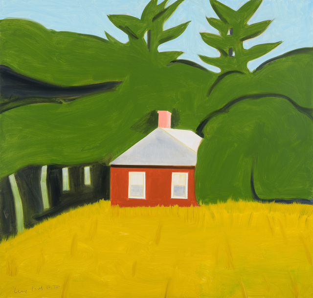 Alex Katz, ‘Red House’, 2016, Print, Galerie Schimming