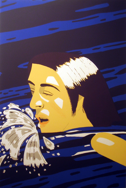 Alex Katz, ‘Olympic Swimmer’, 1976, Meyerovich Gallery