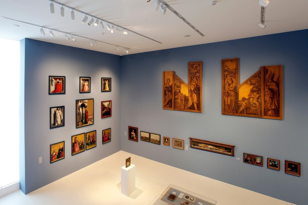 Installation view of "Holbein. Cranach. Grünewald: Masterpieces from the Kunstmuseum Basel"
Photo credit: Kunstmuseum Basel, Julian Salinas Installation view of "Holbein. Cranach. Grünewald: Masterpieces from the Kunstmuseum Basel"
Photo credit: Kunstmuseum Basel, Julian Salinas