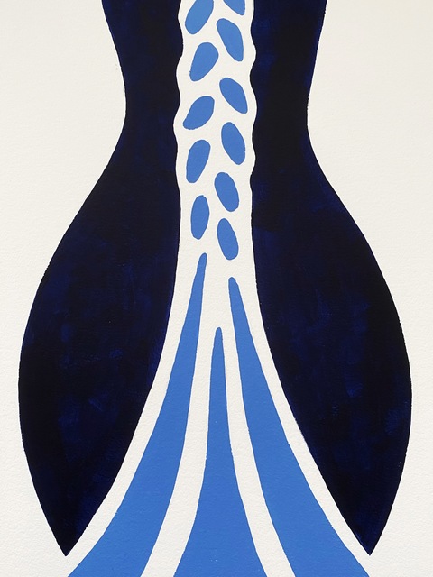 Nina Klein, ‘All of the years’, 2020, Drawing, Collage or other Work on Paper, Acrylic on paper, Uncommon Beauty Gallery
