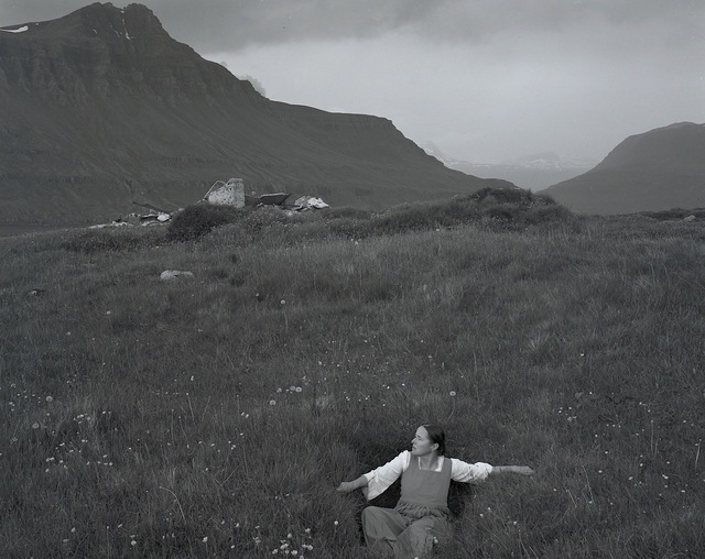 Agnieszka Sosnowska, ‘Self-portrait in grass, Iceland’, 2017, Vision Neil Folberg Gallery