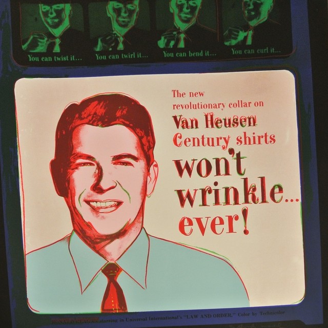 Andy Warhol, ‘Van Heusen (Ronald Reagan)’, 1985, Ho Gallery