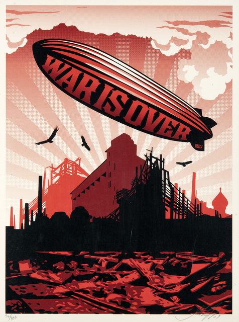Shepard Fairey, ‘War Is Over’, 2007, Tate Ward Auctions