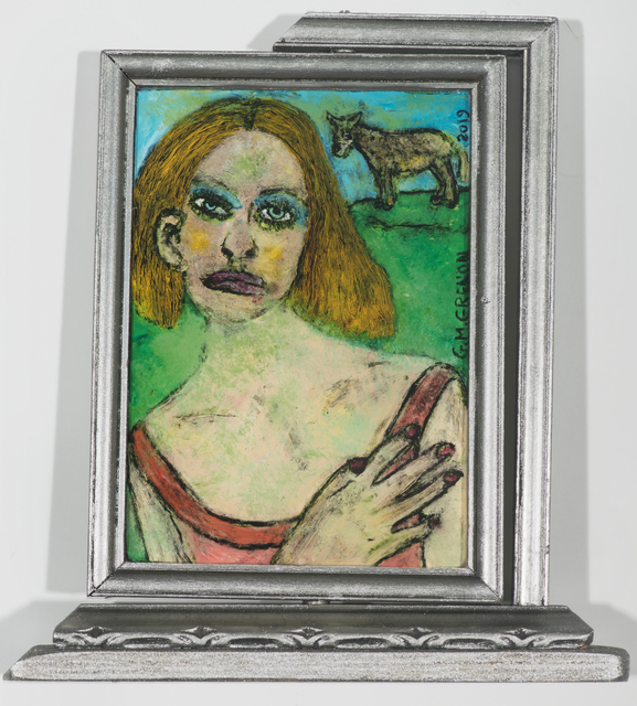 Gregory Grenon, ‘Awakening’, 2019, Painting, Oil on glass, framed, Friesen Gallery