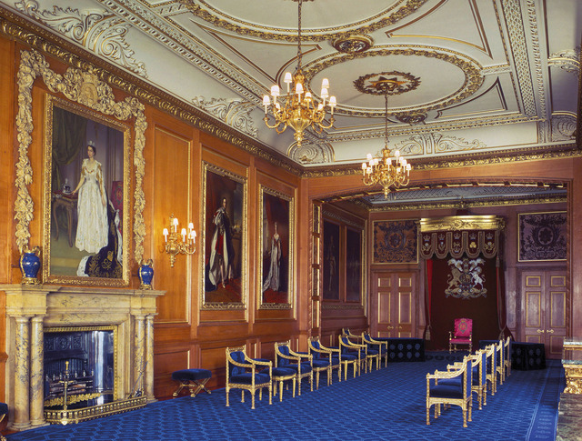 Garter Throne Room Windsor Castle Artsy