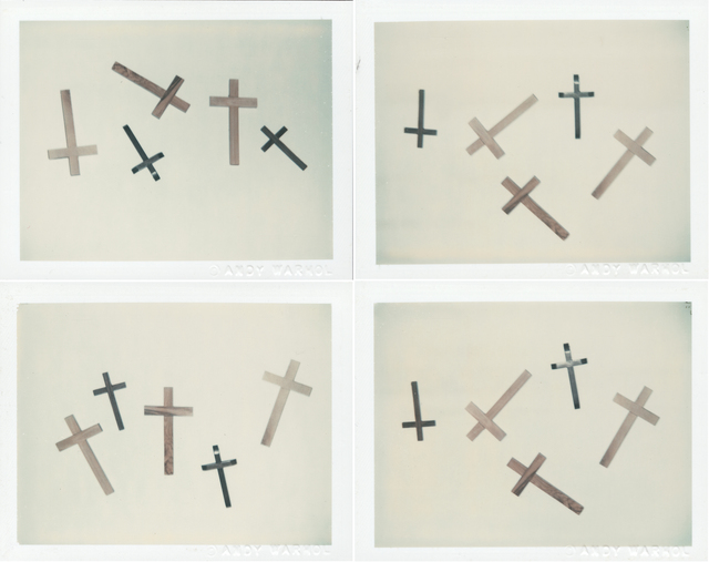 Andy Warhol, ‘Crosses’, 1982, Photography, Four unique polaroid prints, Christie's Warhol Sale