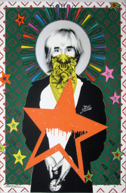 STATIC, ‘Andy: Stardom’, 2014, Print, Screen print with diamond dust on paper, Collectors Contemporary
