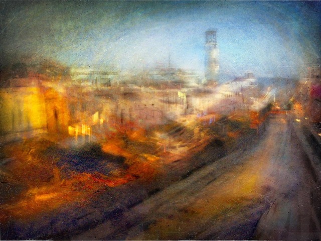 Alfredo Gonzalez, ‘Cityscape #17 (Redpolis)’, Art Upclose