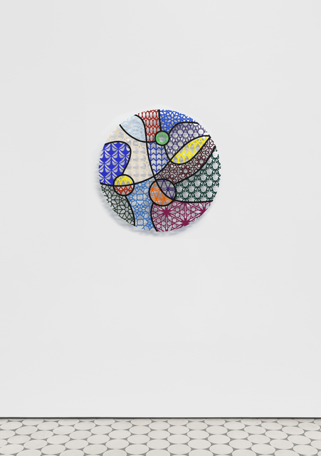 Nevin Aladağ, ‘Pattern Kinship, path in the forest’, 2020, Sculpture, Waterjet cut aluminium, acrylic paint, Wentrup