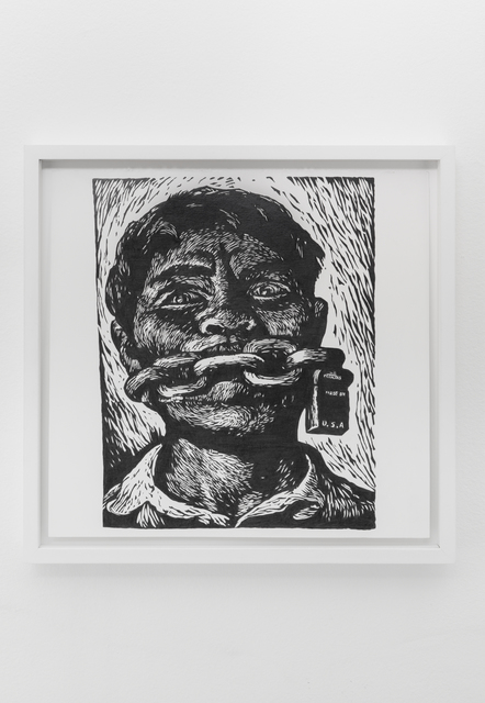 Andrea Bowers, ‘Made in U.S.A. (La Raza, Vol. IV, No. 2, December 1968, L.A. cover page) ’, 2015, kaufmann repetto