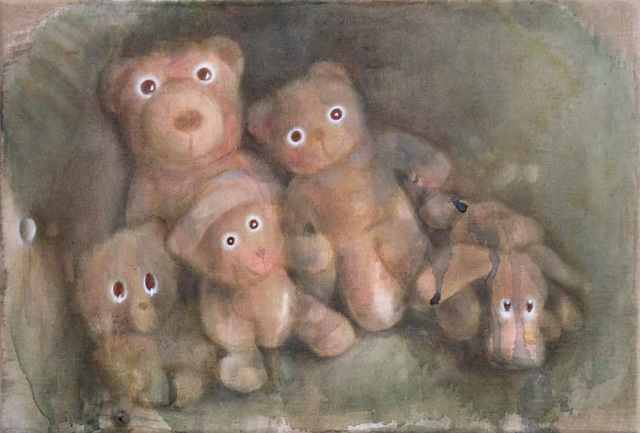Fides Becker, ‘663-15/Tierchen’, 2015, Drawing, Collage or other Work on Paper, Watercolor on paper, Galerie Heike Strelow