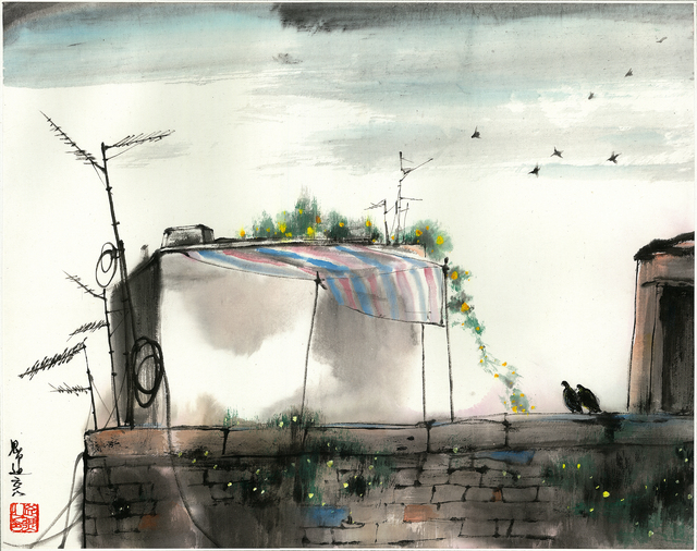 Mitchell Kit-mei Hung, ‘Rooftop 2 香港天台之二’, 2018, Our Gallery