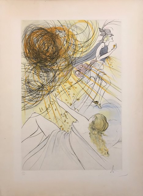 Salvador Dalí | Homage To Mercure (1973) | Available for Sale | Artsy