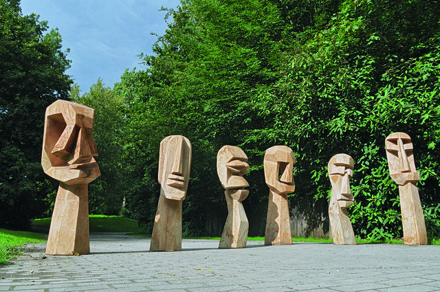 Jems Robert Koko Bi, ‘Ancêtres (Ancestors)’, 2011, Musée du quai Branly