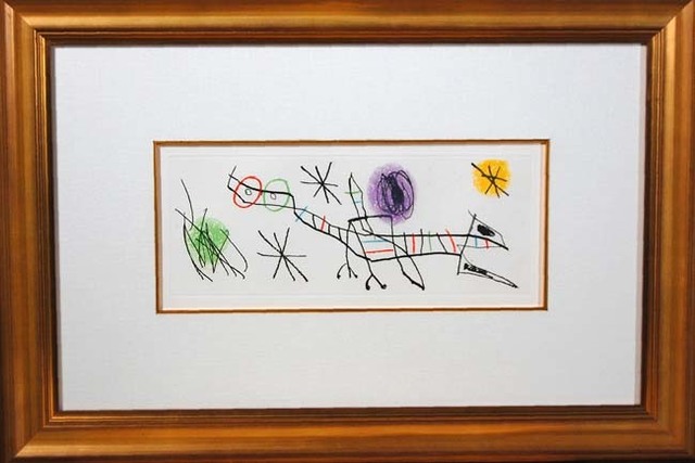 Joan Miró, ‘Erik Satie (Poems and songs) #517’, 1969, Baterbys