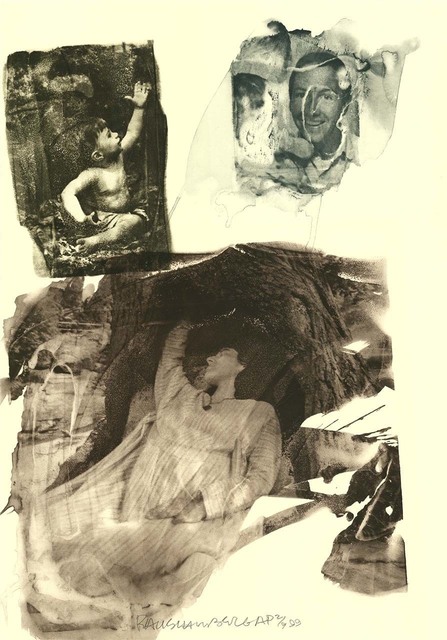 Robert Rauschenberg, ‘’topher (Ruminations)’, 1999, Robert Rauschenberg Foundation