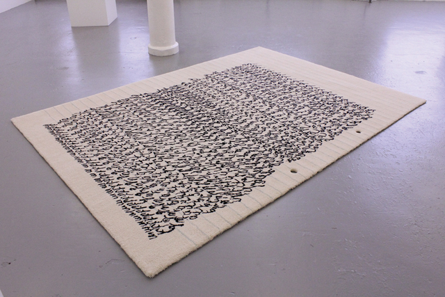 Mekhitar Garabedian, ‘fig.a, a comme alphabet (carpet, 2012)’, Baronian Xippas