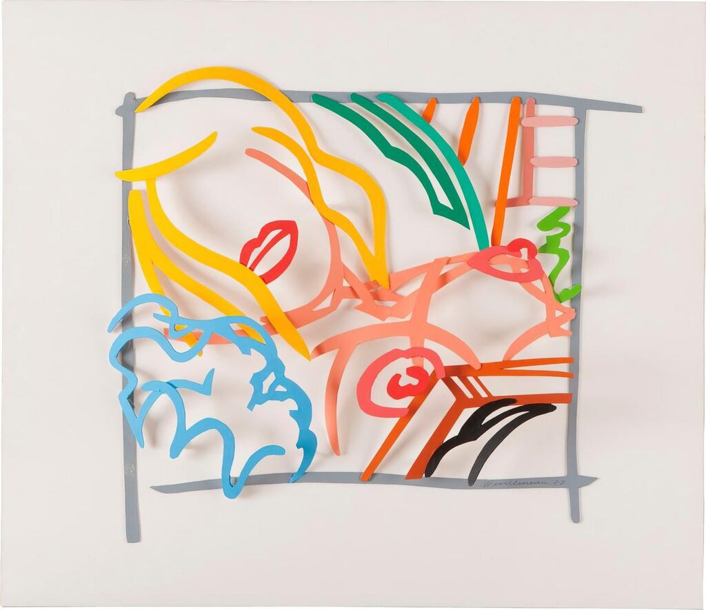 Tom Wesselman - Maquette for Bedroom Blonde Doodle with Photo (3D)