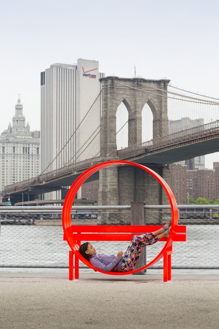 Jeppe Hein, ‘Modified Social Bench #05’, 2015, Public Art Fund