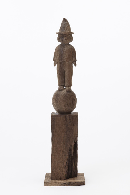 Rieko Otake, ‘Pierrot’, 2015, Sculpture, Wood, Tomio Koyama Gallery