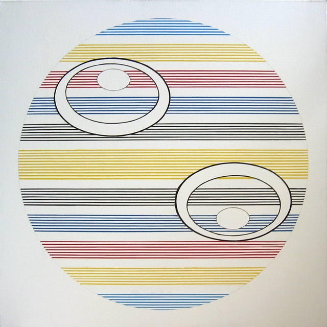 Nassos Daphnis, ‘E.M.E. #8-94’, 1994, Painting, Acrylic on Canvas, Anita Shapolsky Gallery