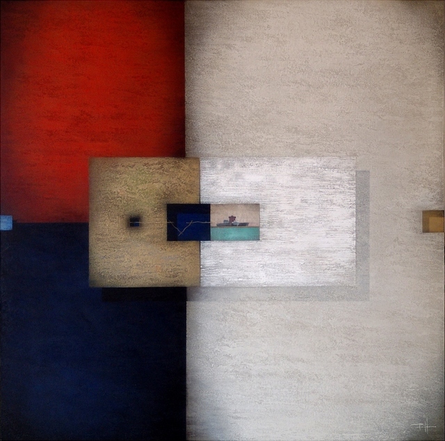 Frank Jensen, ‘Construcciones’, 2019, Painting, Acrylic on canvas, Anquins Galeria