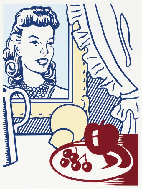 Roy Lichtenstein, ‘Still Life with Portrait’, 1974, Print, Screenprint and lithograph in colors with embossing, on Rives BFK paper, Christie's