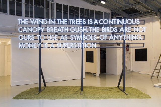 Robert Montgomery, ‘POEM FOR FABIO PALEARI’, 2015, Mannerheim Gallery