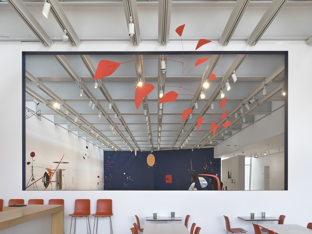 Installation view, Calder: Hypermobility, Whitney Museum of American Art, New York, 9 June–23 October 2017. Photo: Ron Amstutz. © 2017 Calder Foundation, New York/ Artists Rights Society (ARS), New York Installation view, Calder: Hypermobility, Whitney Museum of American Art, New York, 9 June–23 October 2017. Photo: Ron Amstutz. © 2017 Calder Foundation, New York/ Artists Rights Society (ARS), New York