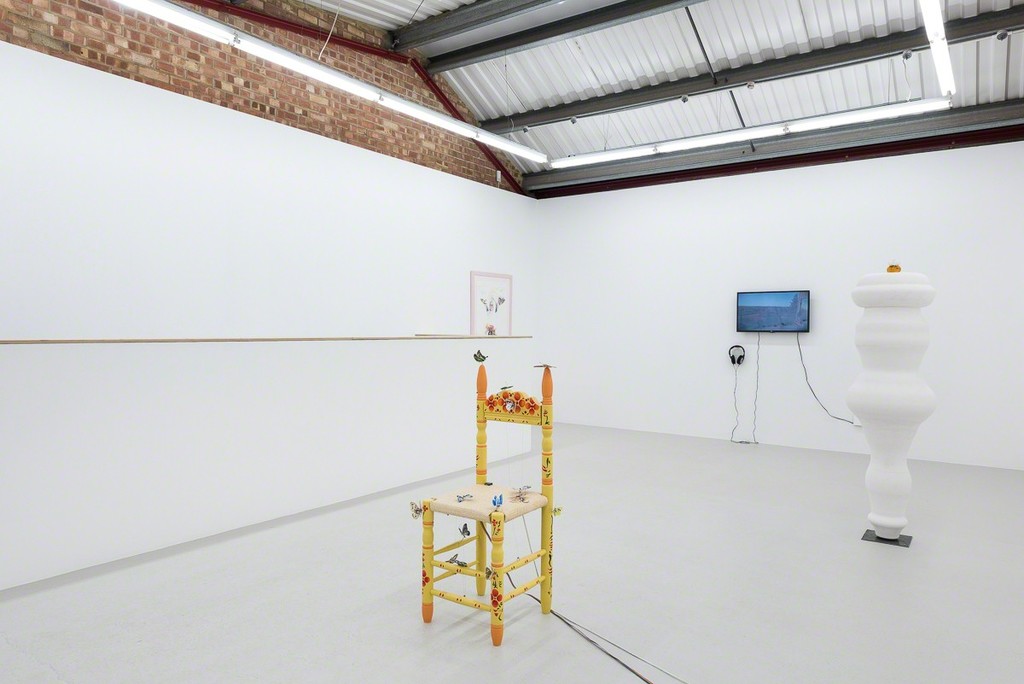 Installation view, Andrea Williamson 'Cacotopia' at Annka Kultys Gallery, London, 2017 Photo: Annka Kultys Gallery (Damian Griffiths) Installation view, Andrea Williamson 'Cacotopia' at Annka Kultys Gallery, London, 2017 Photo: Annka Kultys Gallery (Damian Griffiths)