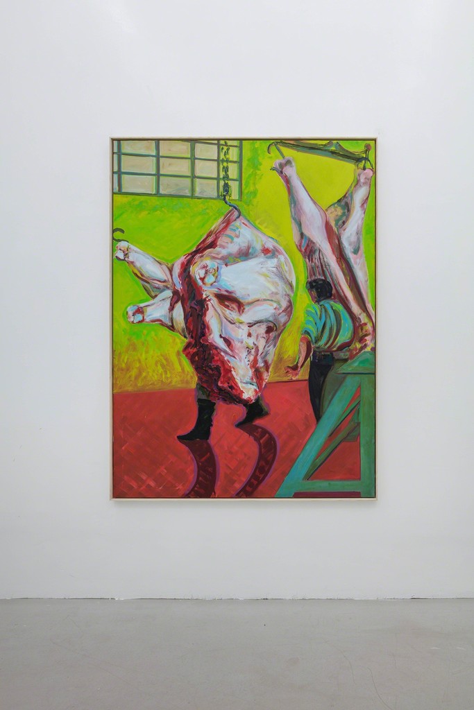 Installation view of exhibition "Norbert Tadeusz: MEAT | The Rejected paintings". Photo By Kitmin Lee © Courtesy Faurschou Foundation Installation view of exhibition "Norbert Tadeusz: MEAT | The Rejected paintings". Photo By Kitmin Lee © Courtesy Faurschou Foundation