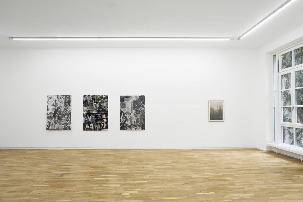 Exhibition view Jahn und Jahn, Munich, Ioan Grosu, Courtesy of the artist and Jahn und Jahn, Munich; Lucian Indrei, Courtesy of the artist and Lateral ArtSpace, Cluj Exhibition view Jahn und Jahn, Munich, Ioan Grosu, Courtesy of the artist and Jahn und Jahn, Munich; Lucian Indrei, Courtesy of the artist and Lateral ArtSpace, Cluj