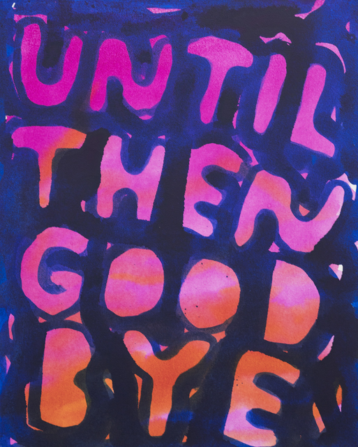 Stefan Marx, ‘Until Then Goodbye’, 2019, Painting, Ink on canvas, Ruttkowski;68