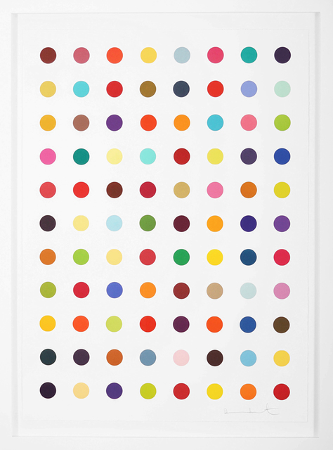Damien Hirst, ‘Vertical Spots ’, 2018, Print, Woodcut, Arton Contemporary