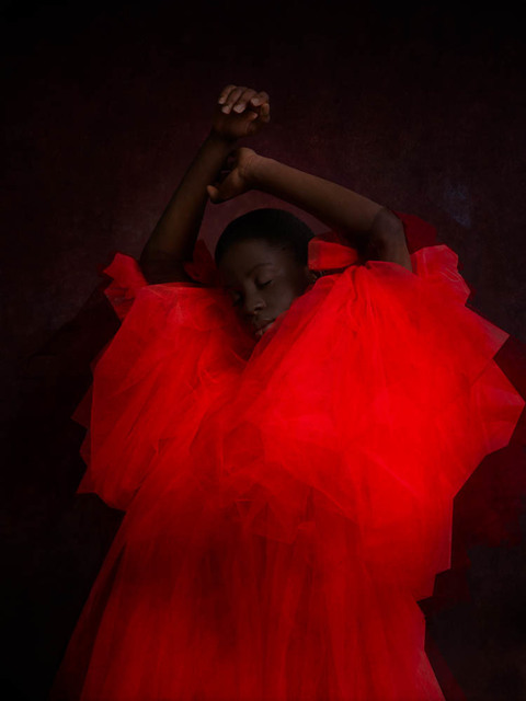Cooper & Gorfer, ‘Roseline with Raised Arms’, 2018, Photography, Archival pigment print, Larsen Warner