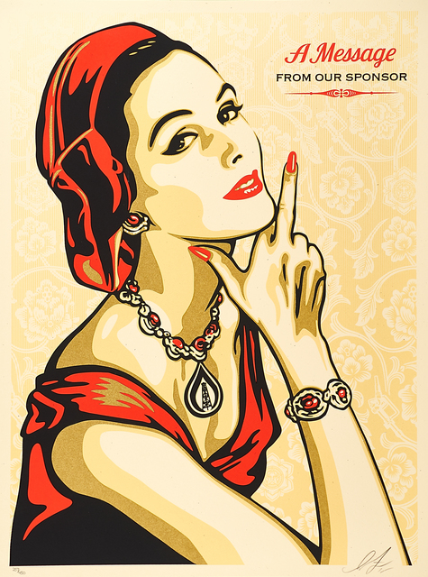 Shepard Fairey, ‘A Message from Our Sponsors’, 2015, Rago/Wright