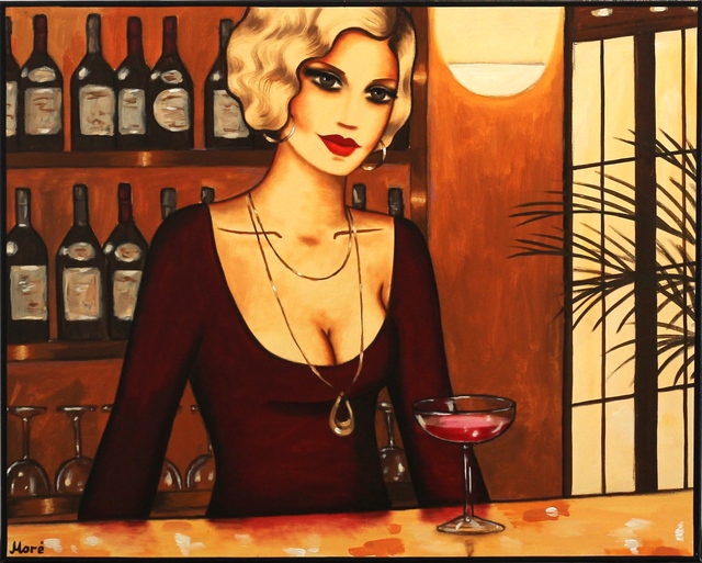 Ekaterina More, ‘Barmaid’, 2010, Painting, Acrylic on canvas, Artspace Warehouse